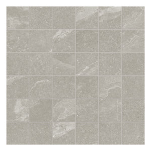 2x2 Nevado Grey Porcelain Matte Mosaic