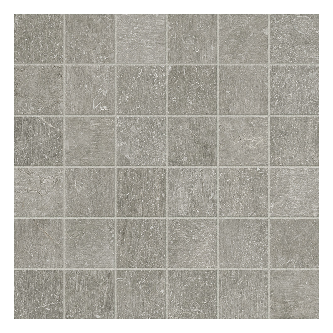 2x2 Illumina Grey Porcelain Matte Mosaic