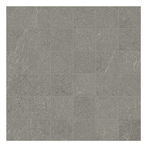 2x2 Nevado Dark Grey Porcelain Matte Mosaic