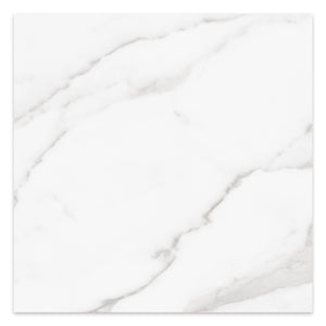 24x24 Caskata Statuario Polished Rectified Glazed Porcelain Tile