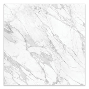 24x24 Antonella Pebble White Porcelain Polished Tile