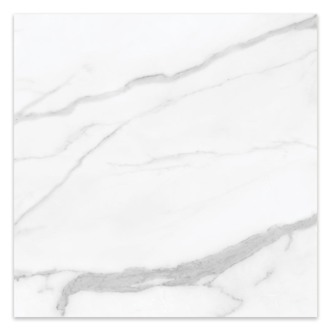 24x24 Antonella Modern Statuario Porcelain Polished Tile