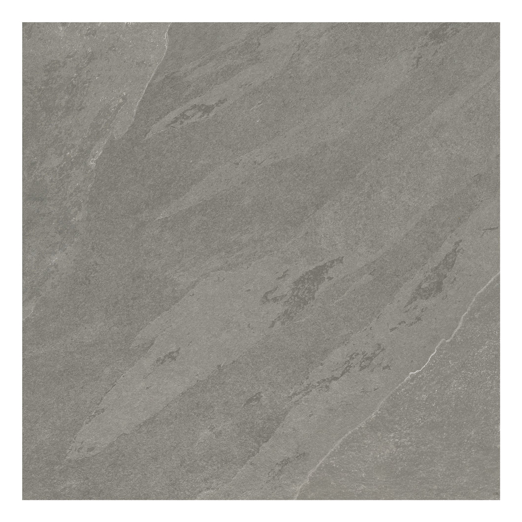 24x24 Nevado Dark Grey Porcelain Matte Tile