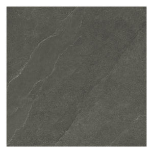 24x24 Nevado Black Porcelain Matte Tile