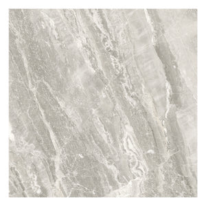 24x24 Chateau Stella Argento Polished Rectified Glazed Porcelain Tile