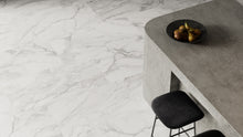 Load image into Gallery viewer, 24x48 Caskata Statuario Matte Rectified Glazed Porcelain Tile
