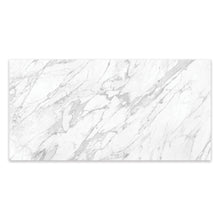 Load image into Gallery viewer, 24x48 Antonella Pebble White Porcelain Polished Tile
