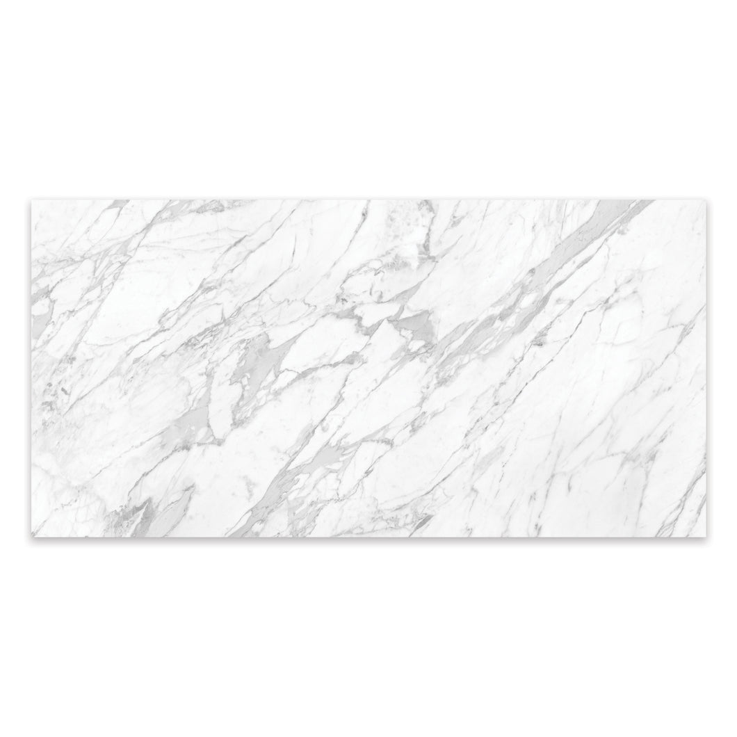 24x48 Antonella Pebble White Porcelain Honed Tile