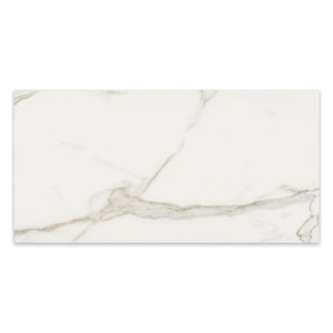 24x48 Chateau Calacata Oro Polished Rectified Glazed Porcelain Tile