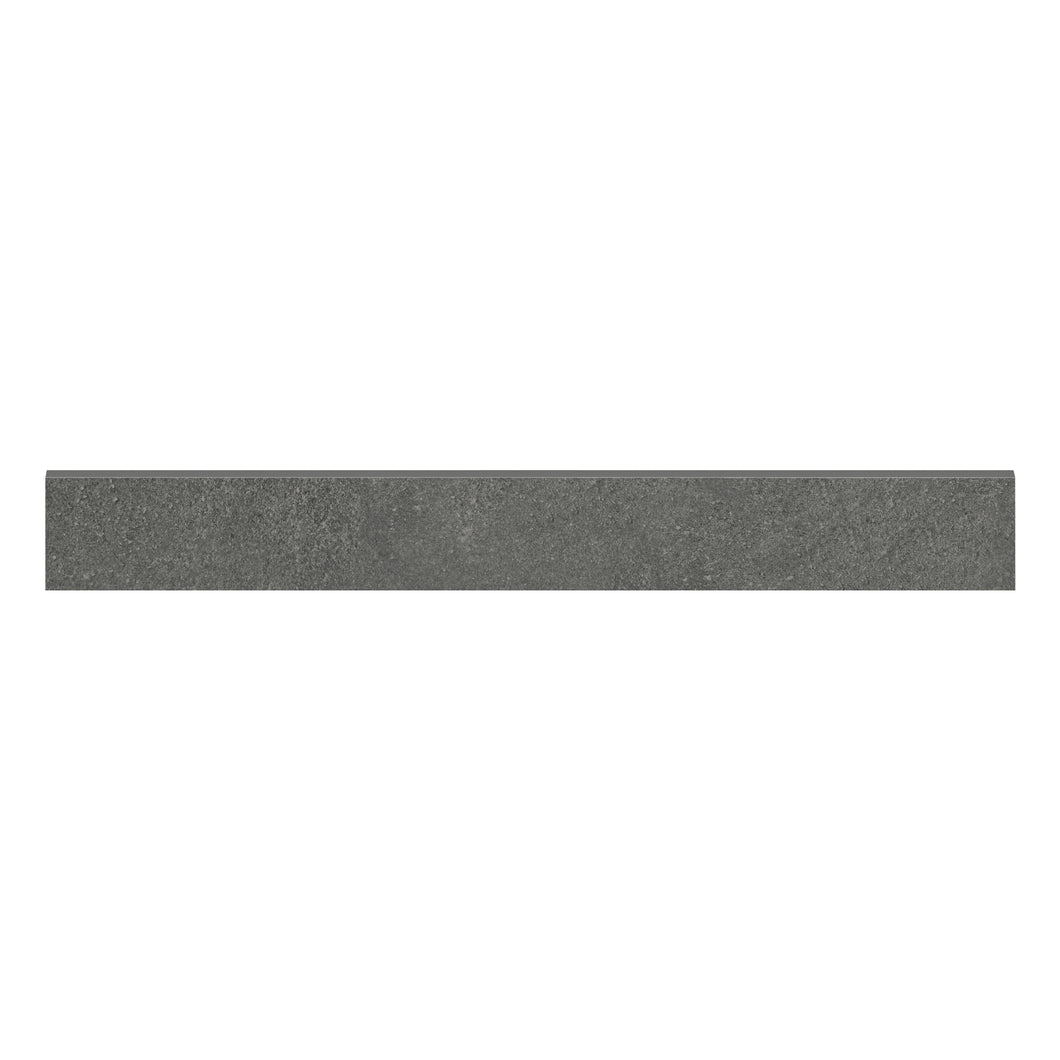 3x24 Bateig Dark Grey Porcelain Matte Bullnose