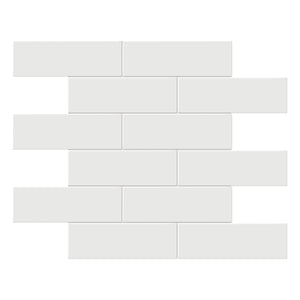 2x6 Architek Sunset Grey Brick Glossy Glazed Porcelain Mosaic