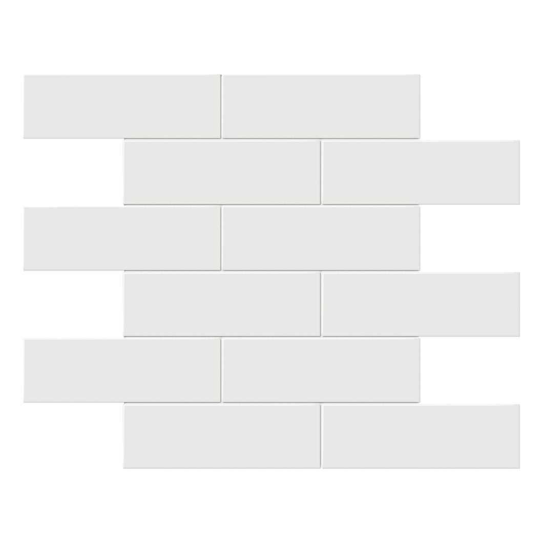 2x6 Architek Sunset Grey Brick Glossy Glazed Porcelain Mosaic