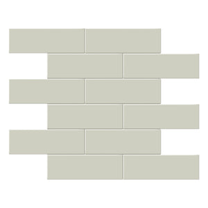 2x6 Architek Verde Brick Matte Glazed Porcelain Mosaic