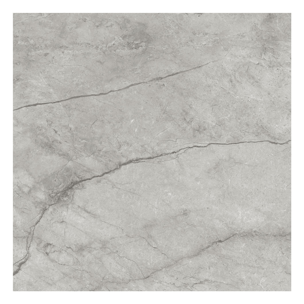 32x32 Antonella Marblito Silver Porcelain Polished Tile