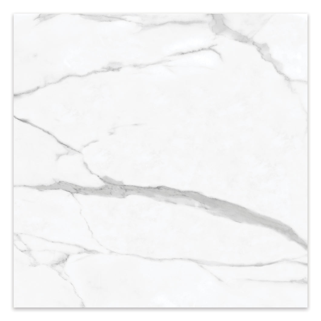 32x32 Antonella Modern Statuario Porcelain Polished Tile