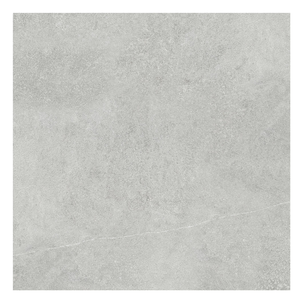 32x32 Bateig Light Grey Porcelain Matte Tile