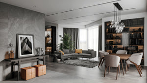 12x24 Amaritto Dark Grey Matte Rectified Color Body Porcelain Tile