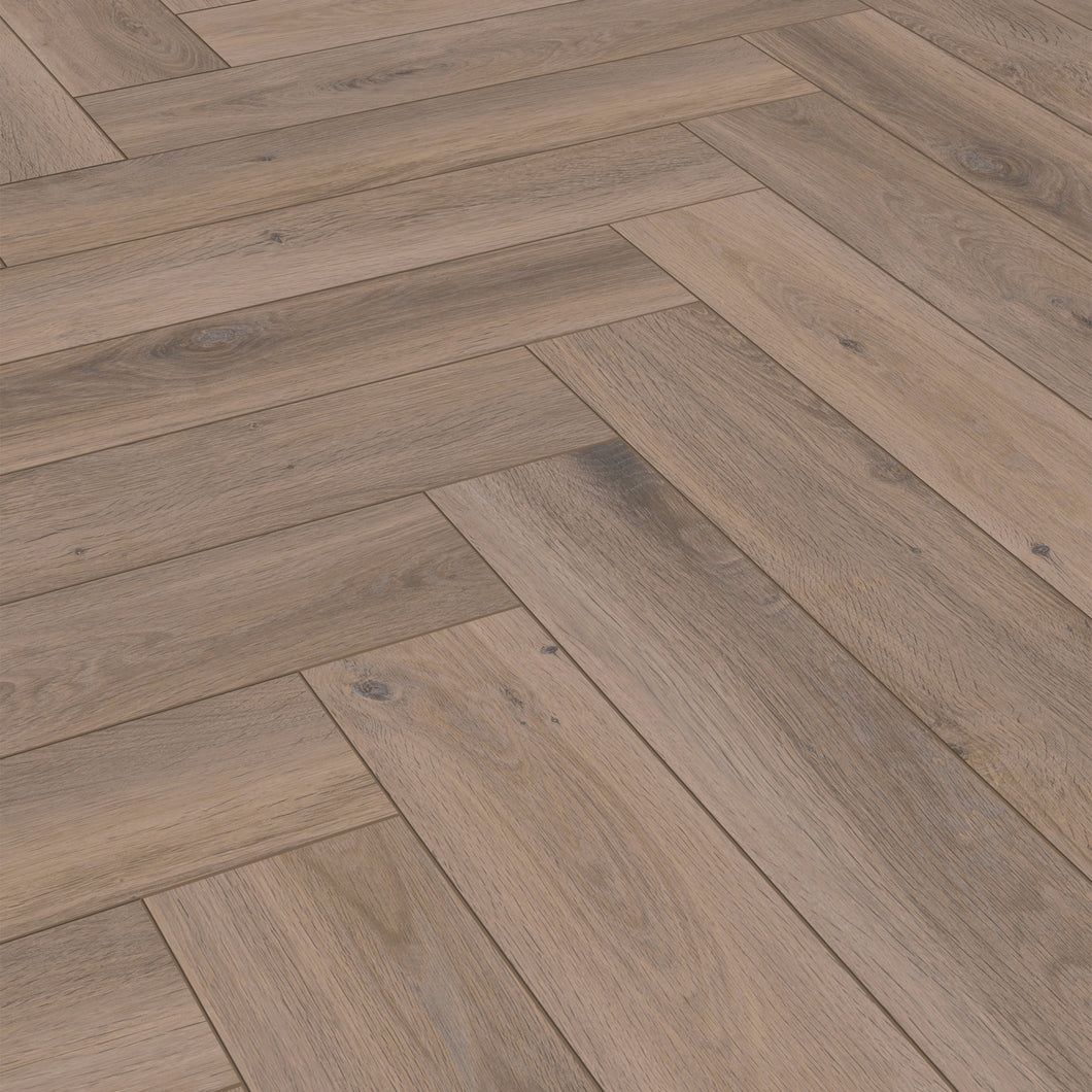 8mmx133mmx665mm Herringbone Metz Laminate Final Sale