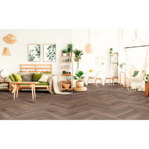 8mmx133mmx665mm Herringbone Ferrara Laminate Final Sale