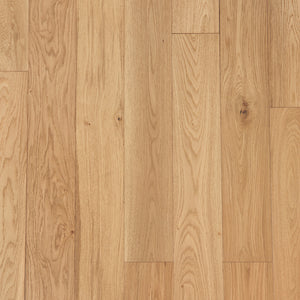 3/4"x7 1/2"xLV Solution 3/4 White Oak Genese Chic Engineered Wood FINAL SALE