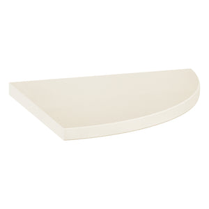 8.9 Beige Engineered Stone Polished Corner Shelf