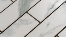 Load image into Gallery viewer, 2x6 La Mallorca Milano Bianco Brick Matte Porcelain Mosaic
