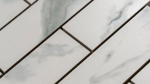 2x6 La Mallorca Milano Bianco Brick Matte Porcelain Mosaic