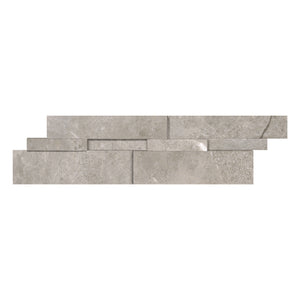 6x24 Tronador Grey Marble Honed Ledgestone