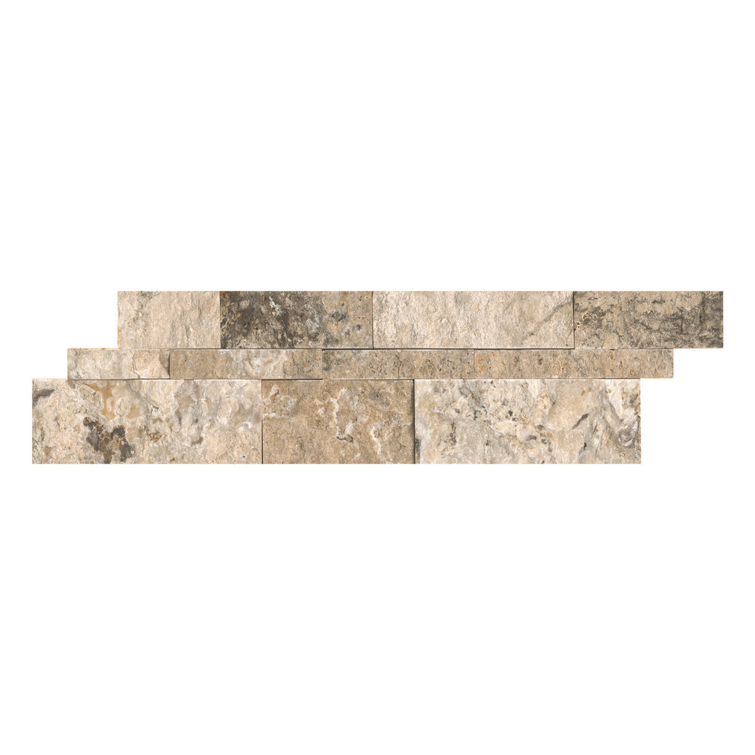 6x24 Picasso Travertine Split Face Ledgestone