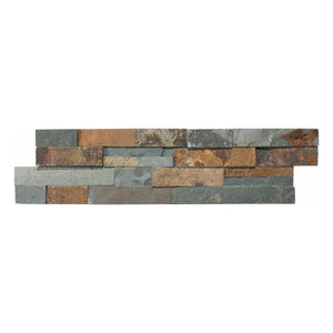 6x24 24F Slate Split Face Ledgestone