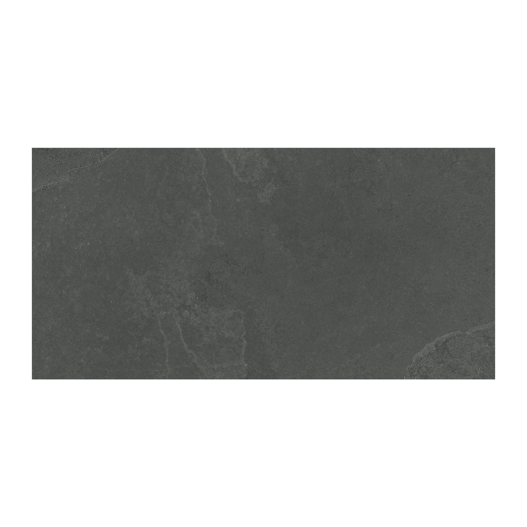 12x24 Amaritto Black Matte Rectified Color Body Porcelain Tile