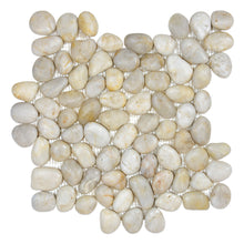 Load image into Gallery viewer, Pebble Spa Snow Stone Natural Mosaic
