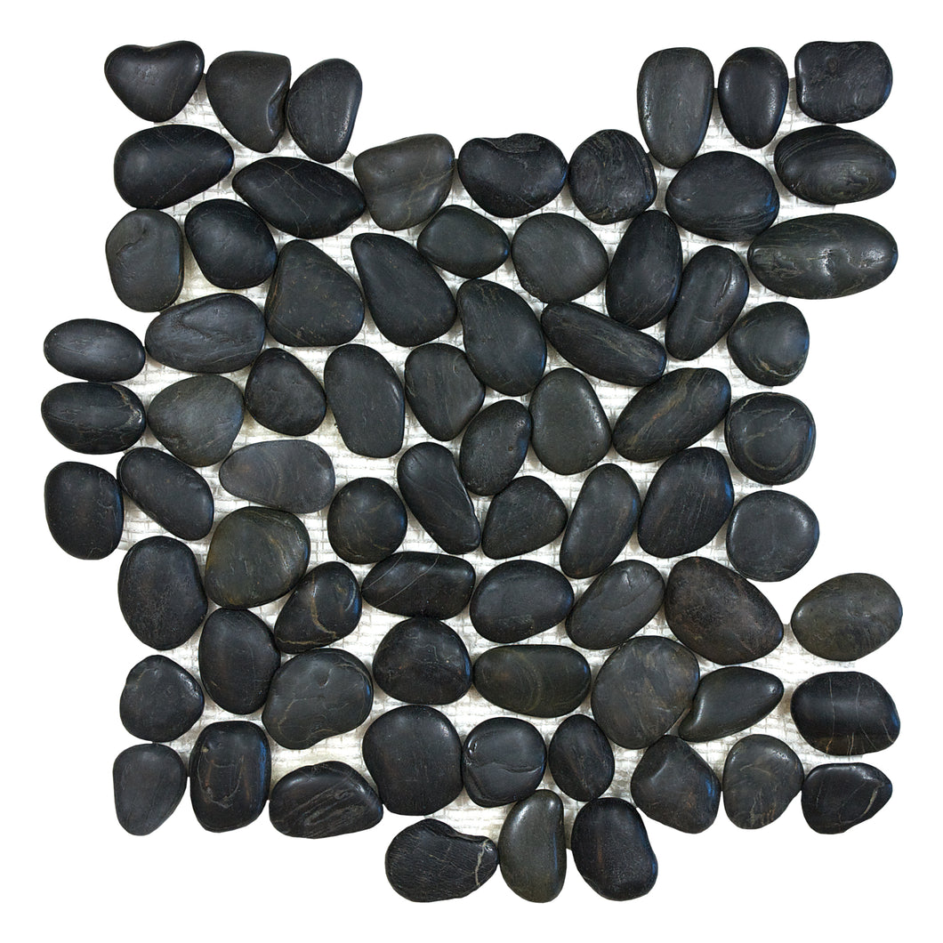 Pebble Spa Nero Stone Natural Mosaic