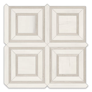 Piazza Chateau Suave Porcelain Polished Mosaic