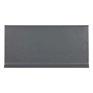 6x12 Manhattan Dark Grey Porcelain Matte Trim