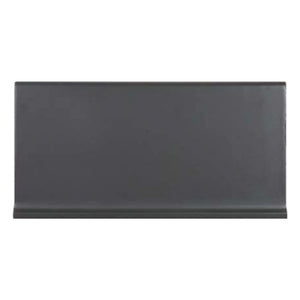 6x12 Manhattan Black Porcelain Matte Trim