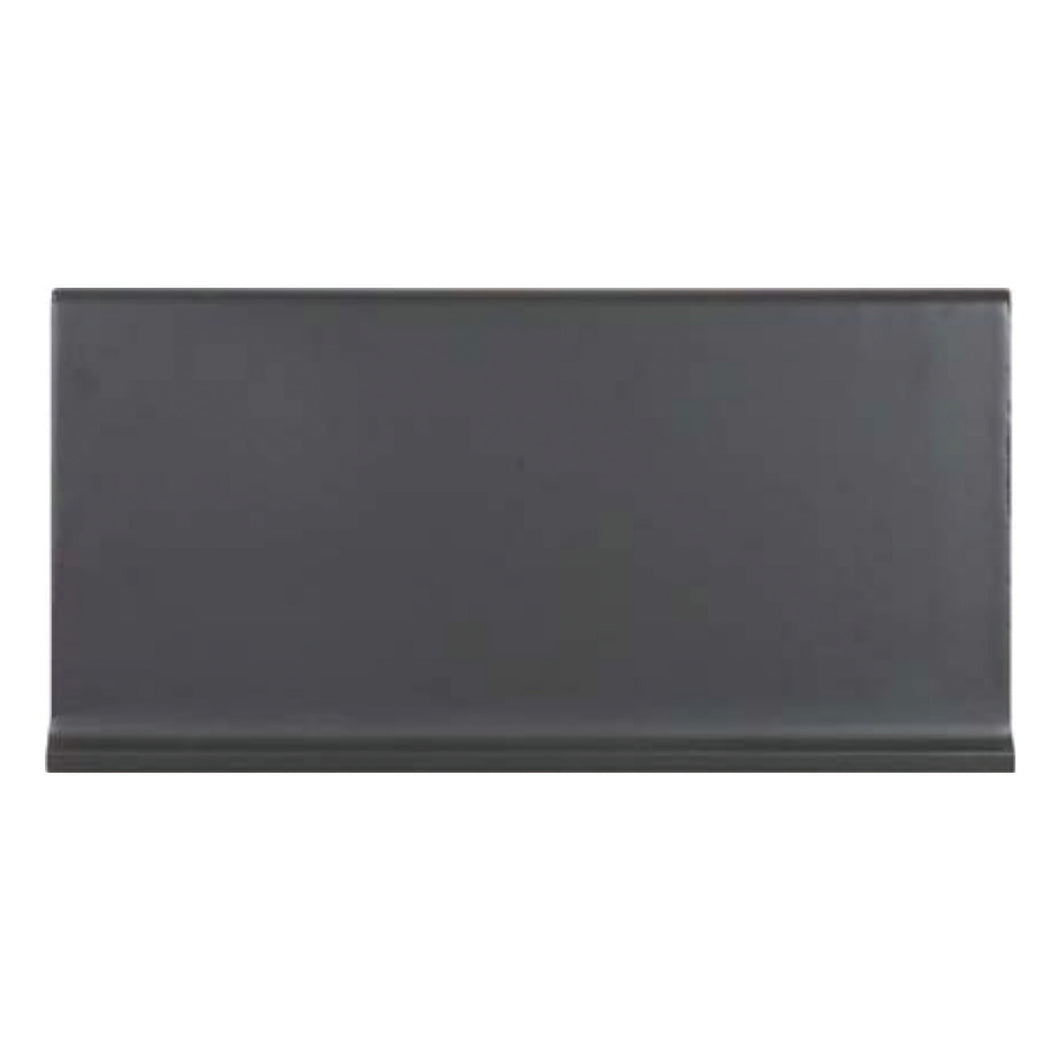 6x12 Manhattan Black Porcelain Matte Trim