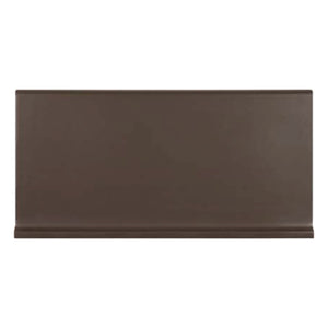 6x12 Manhattan Brown Porcelain Matte Trim