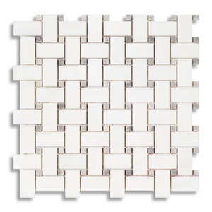 Dolomite Select Tweed Polished 1st Grade Mosaic