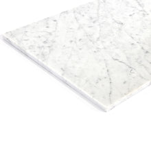 Load image into Gallery viewer, 12x24 Italian Bianco Carrara Polished Marble Tile Made in Italy Final Sale
