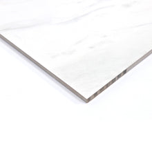 Load image into Gallery viewer, 24x24 Volakas White Porcelain Polished Tile
