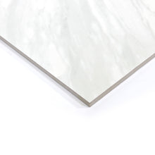 Load image into Gallery viewer, 24x24 Volakas White Porcelain Polished Tile
